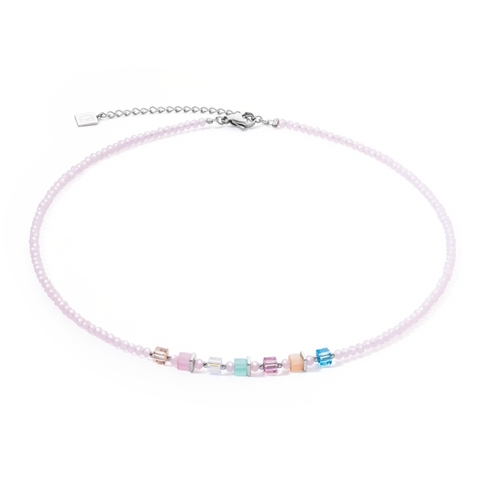 Coeur De Lion Joyful Rose Multi Colour Necklace