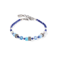 Coeur De Lion Bracelet Mini Cubes Blue