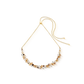 Coeur De Lion Dancing Crystals Beige Rose Gold Plated Dancing Ice Necklace