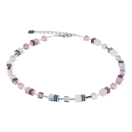 Coeur De Lion Iconic Rose Lilac Necklace