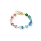 Coeur De Lion Iconic Precious Multi Colour Rainbow Cube Bracelet