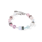 Coeur De Lion Iconic Precious Pink and Lilac Bracelet