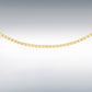 18ct Yellow Gold Adjustable Boxlink Chain 18-20"