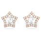 Swarovski Stella Rose Gold Plated Stud Earrings 5645465
