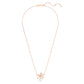 Swarovski Rose Gold Plated Volta Bow Necklace 5656741