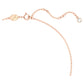 Swarovski Rose Gold Plated Volta Bow Necklace 5656741