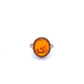 Pre-Owned 9ct Yellow Gold Amber Ring