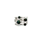 Pre-Owned Four Grey Freshwater Cultured Pearl Ring Size W