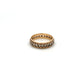 Pre-Owned 9ct Gold Synthetic Spinel Eternity Ring Size O