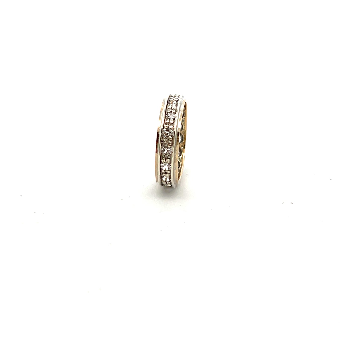 Pre-Owned Eternity Style Ring with Synthetic Spinel Size I