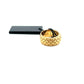Pre-Owned 18ct Yellow Gold Fope Chain Ring Size M