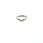 Pre-Owned Platinum Diamond Shaped Ring Size J