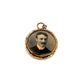 Pre-Owned 9ct Yellow Gold Edwardian Double Sided Photo Pendant