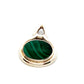 Pre-Owned Oval Malachite Pendant