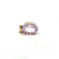 Pre-Owned 9ct Gold Oval Amethyst Pendant