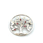 Pre-Owned Clive and Clarissa Cook Designer, Tree of Life Garnet Brooch