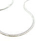 Pre-Owned 18" Silver Flat Piatina Chain