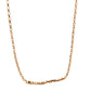 Pre Owned 24" 9ct Gold Diamond Cut Belcher Chain
