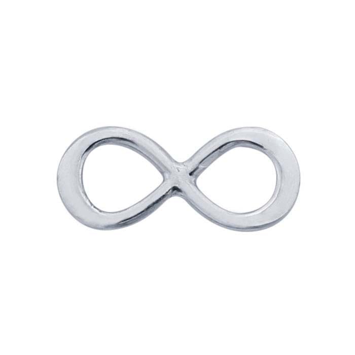 Permanent Sterling Silver Infinity Connector