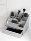 Stackers Pebble Grey Makeup Organiser Storage