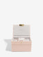 Stackers Mini Blush Champagne Gold Stack of Two Jewellery Box