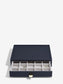 Stackers Classic Navy Drawer Set of Four Jewellery Storage