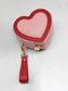 Stackers Pink Heart Travel Jewellery Storage Box
