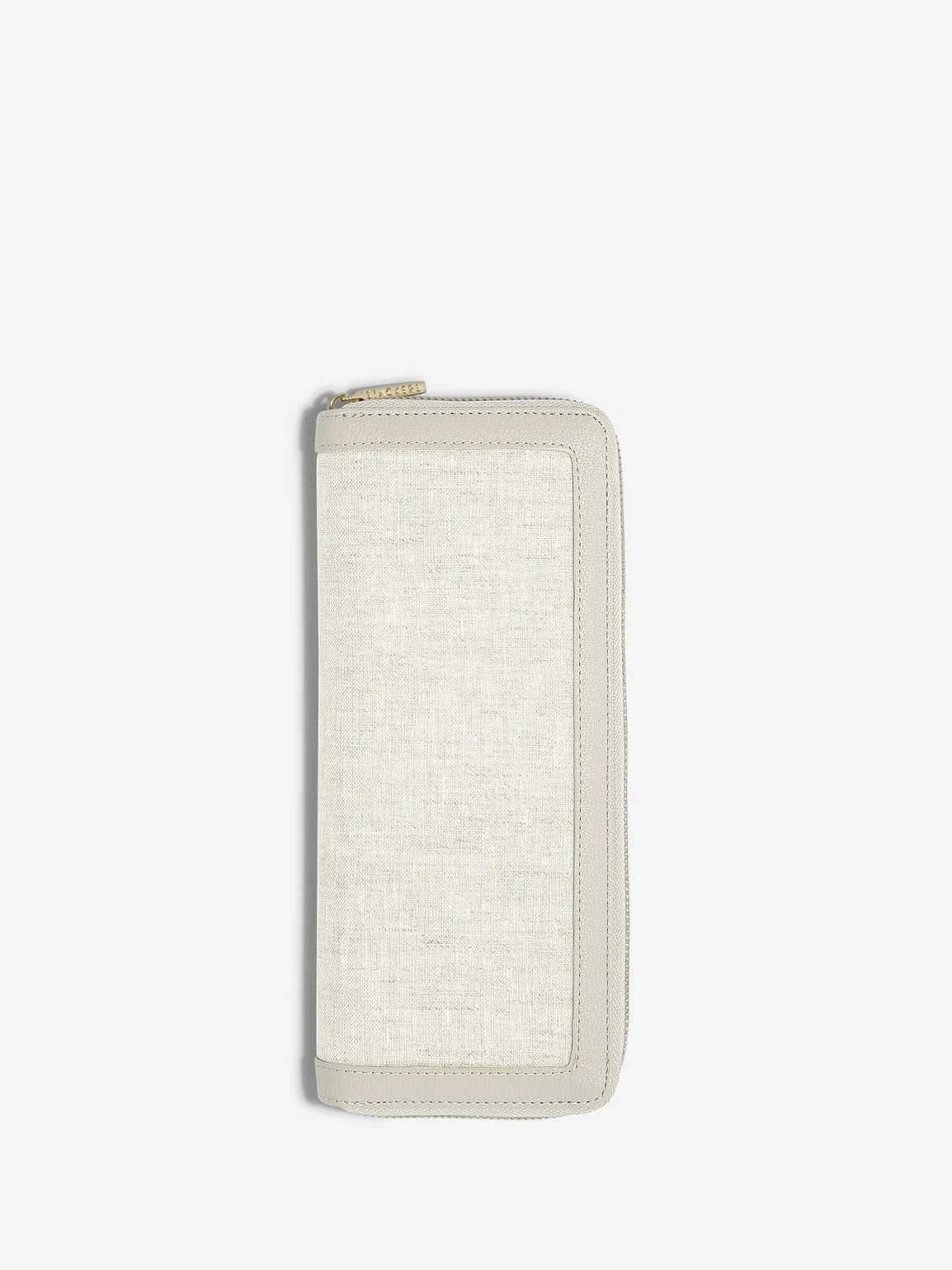 Stackers Linen And Oatmeal Jewellery Roll