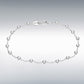 Sterling Silver 2.5mm Mini Ball Bracelet 18cm