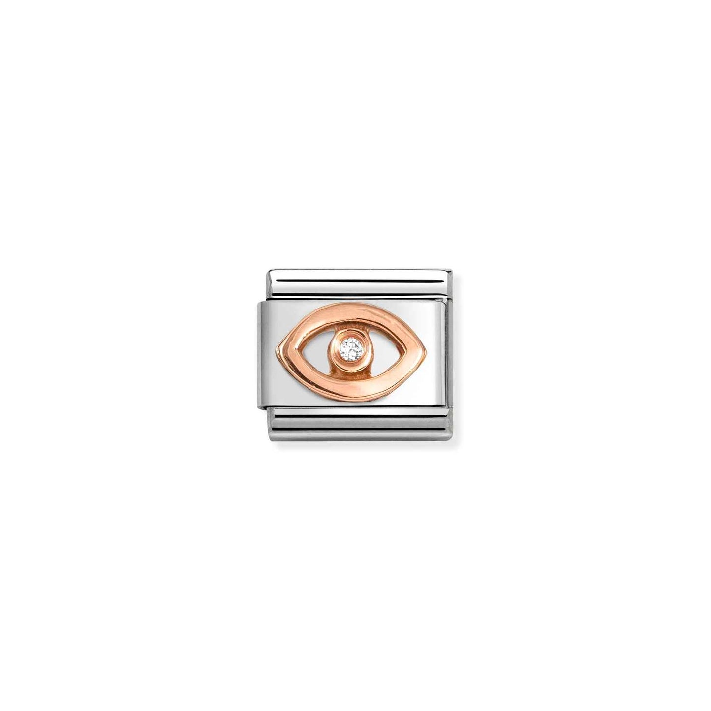 Nomination Composable Classic Rose Eye Cubic Zirconia 430305/49