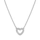 Nomination Soffio D'amore Stainless Steel Cubic Zirconia Heart Necklace 134001/022