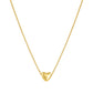 Nomination Armonica Yellow Gold Plated Heart Necklace 241304/006