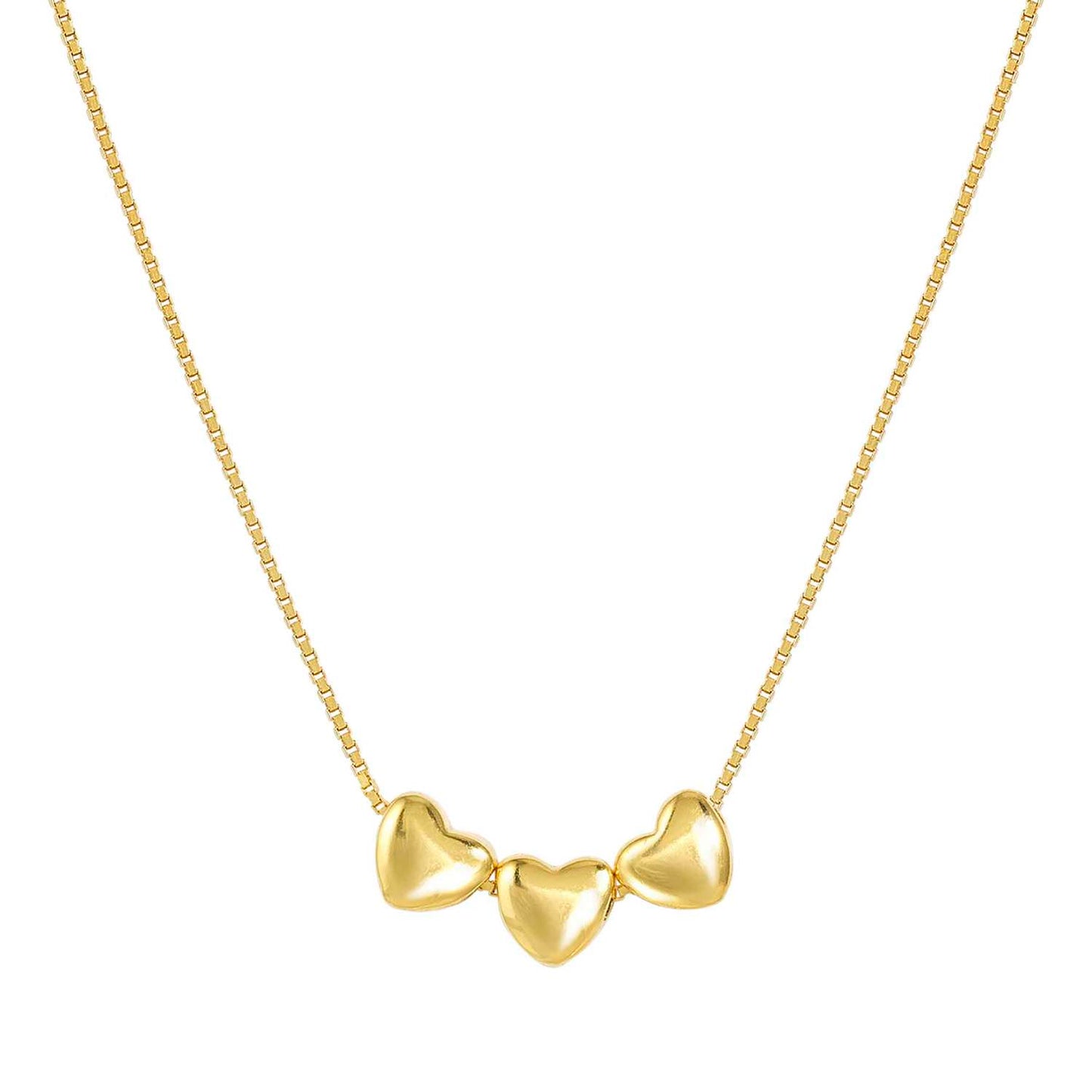 Nomination Armonica Yellow Gold Plated Heart Necklace 241305/006