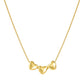 Nomination Armonica Yellow Gold Plated Heart Necklace 241305/006