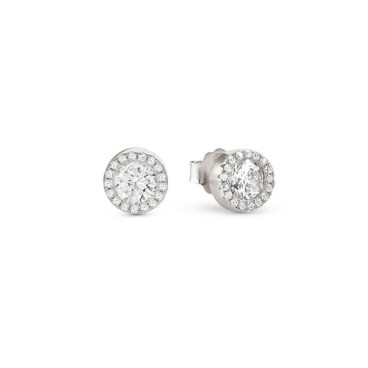 Nomination Seidivina Sterling Silver Cubic Zirconia Stud Earrings 241404/010