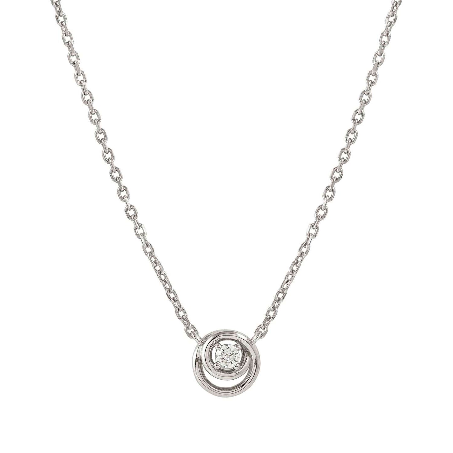 Nomination Cosmiclove Circle Cubic Zirconia Necklace 241706/053