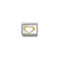 Nomination Composable Classic Gold Etched Heart Charm 030149/63