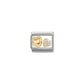 Nomination Composable Classic Gold Heart & Glitter Heart Charm 030220/26