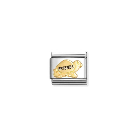 Nomination Composable Classic Gold Friends Turtle Charm  030285/74