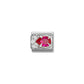 Nomination Composable Classic Red and White Cubic Zirconia Charm 330329/02