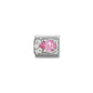 Nomination Composable Classic Pink and White Cubic Zirconia Charm 330329/08
