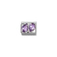 Nomination Composable Classic Purple Cubic Zirconia Teardrop Charm 330329/14