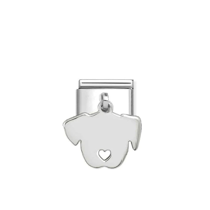 Nomination Composable Classic Dog Dangly Charm  331801/14