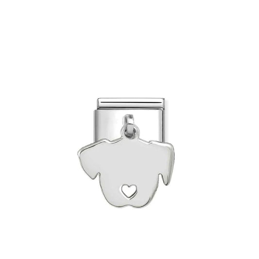 Nomination Composable Classic Dog Dangly Charm  331801/14