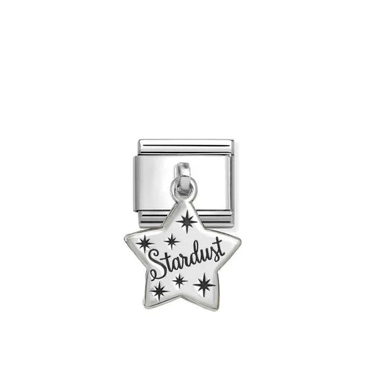 Nomination Composable Classic Stardust Star Dangly Charm 331811/15