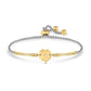 Nomination Milleluci Refined Yellow Gold Plated Four Leaf Clover Bracelet 028018/006