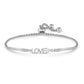 Nomination Milleluci Refined Stainless Steel Love Bracelet 028022/001