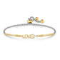 Nomination Milleluci Refined Yellow Gold Plated Love Bracelet 028024/001