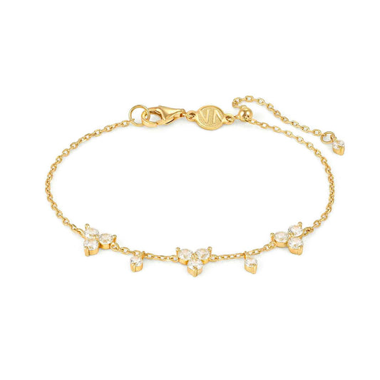 Nomination Life Bouquet Yellow Gold PVD Cubic Zirconia Bracelet 242504/012