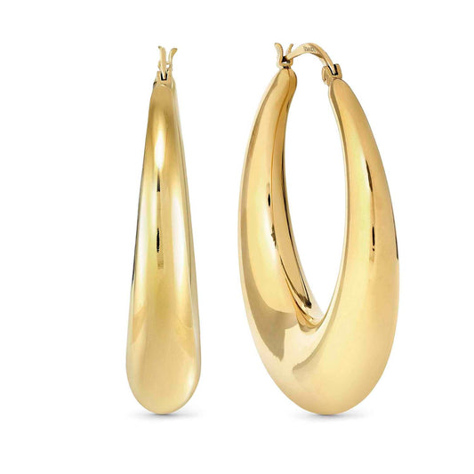 Nomination Ecclettica Large Hoop Yellow Gold Plated 134320/012